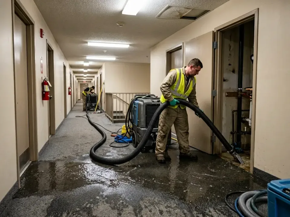multi-unit-apartment-hallway-f-005 — frequently asked questions, Emergency Burst Pipe Water Extraction & Removal in Viera We…